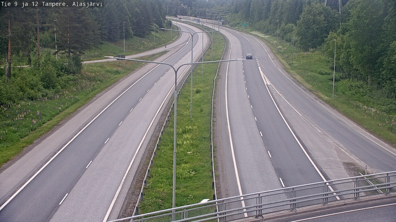 Kelikamerat Kuva Tie 12 Tampere, Alasjärvi, Tampere, Pirkanmaa