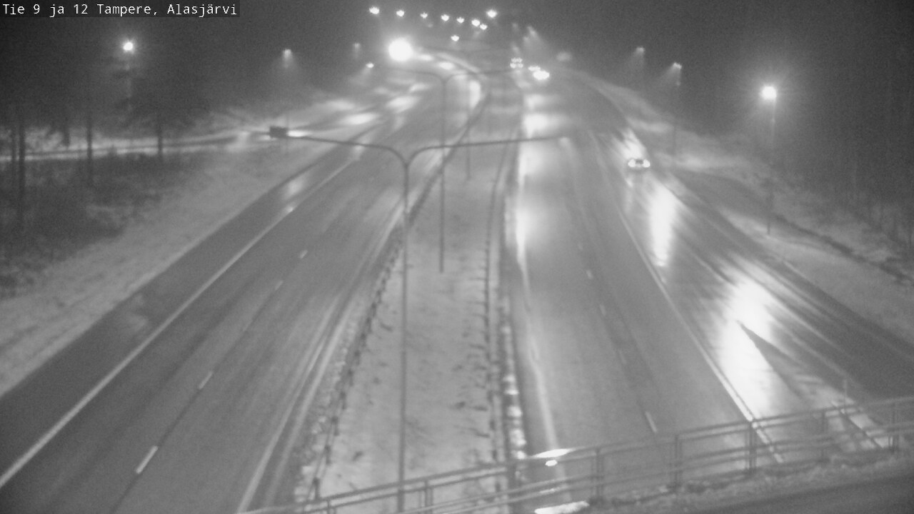 Weather Camera Image Väg 12 Tammerfors, Alasjärvi, Tampere, Pirkanmaa