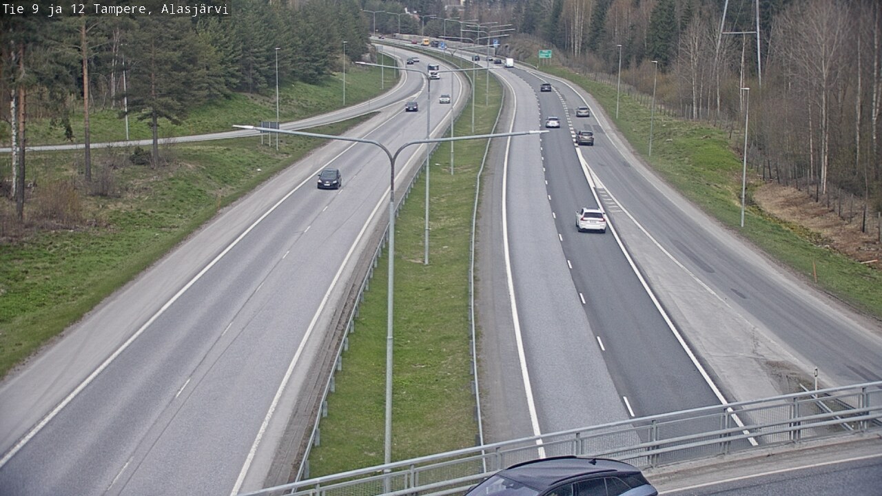 Kelikamerat Kuva Tie 12 Tampere, Alasjärvi, Tampere, Pirkanmaa
