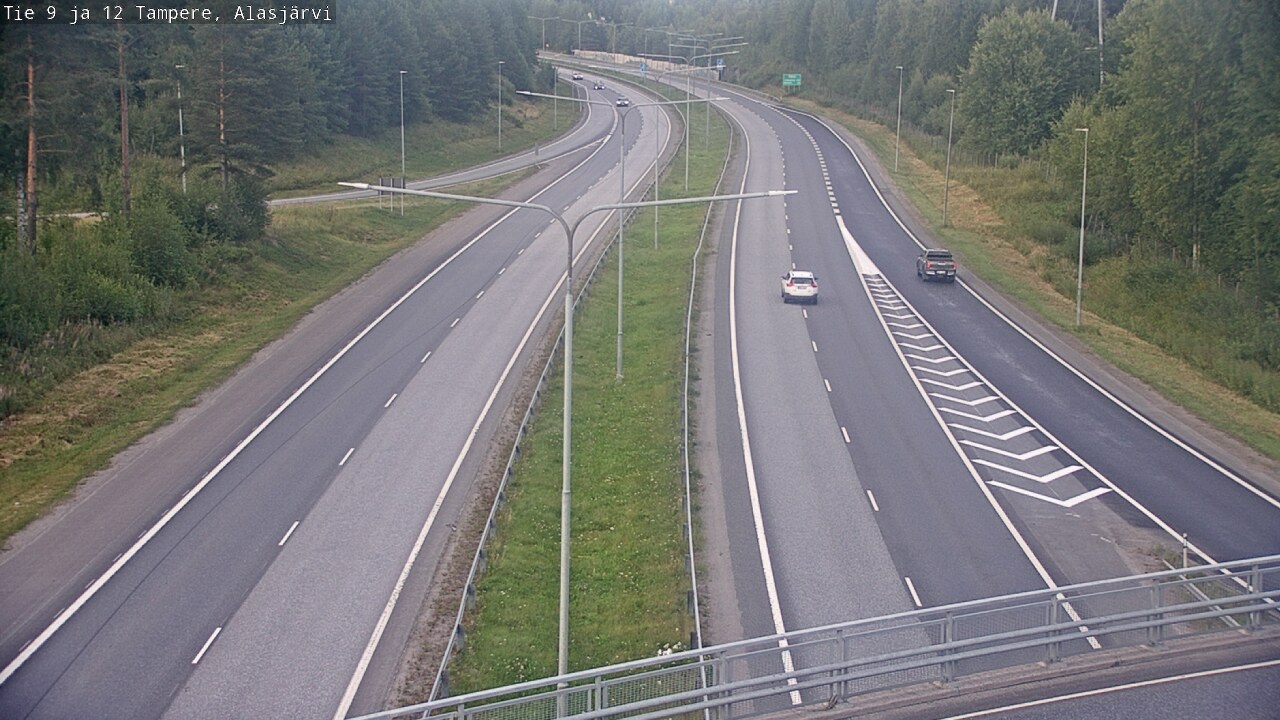 Kelikamerat Kuva Tie 12 Tampere, Alasjärvi, Tampere, Pirkanmaa
