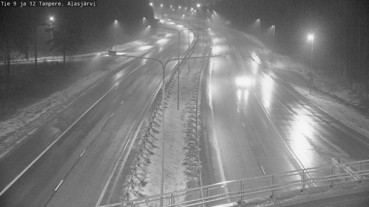 Weather Camera Image Väg 12 Tammerfors, Alasjärvi, Tampere, Pirkanmaa
