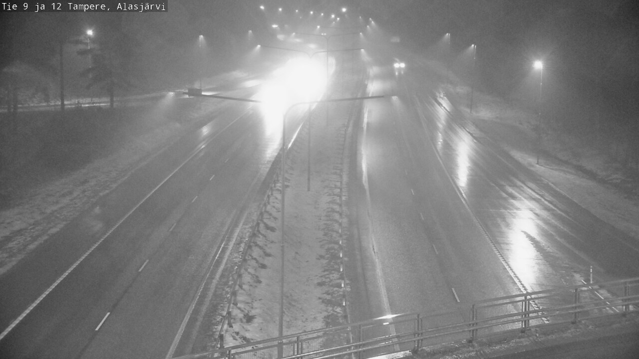 Weather Camera Image Väg 12 Tammerfors, Alasjärvi, Tampere, Pirkanmaa