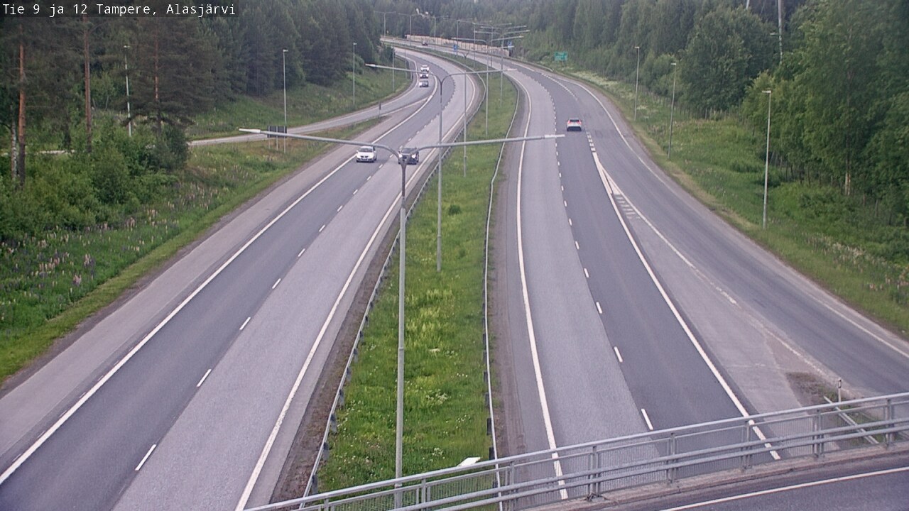 Kelikamerat Kuva Tie 12 Tampere, Alasjärvi, Tampere, Pirkanmaa