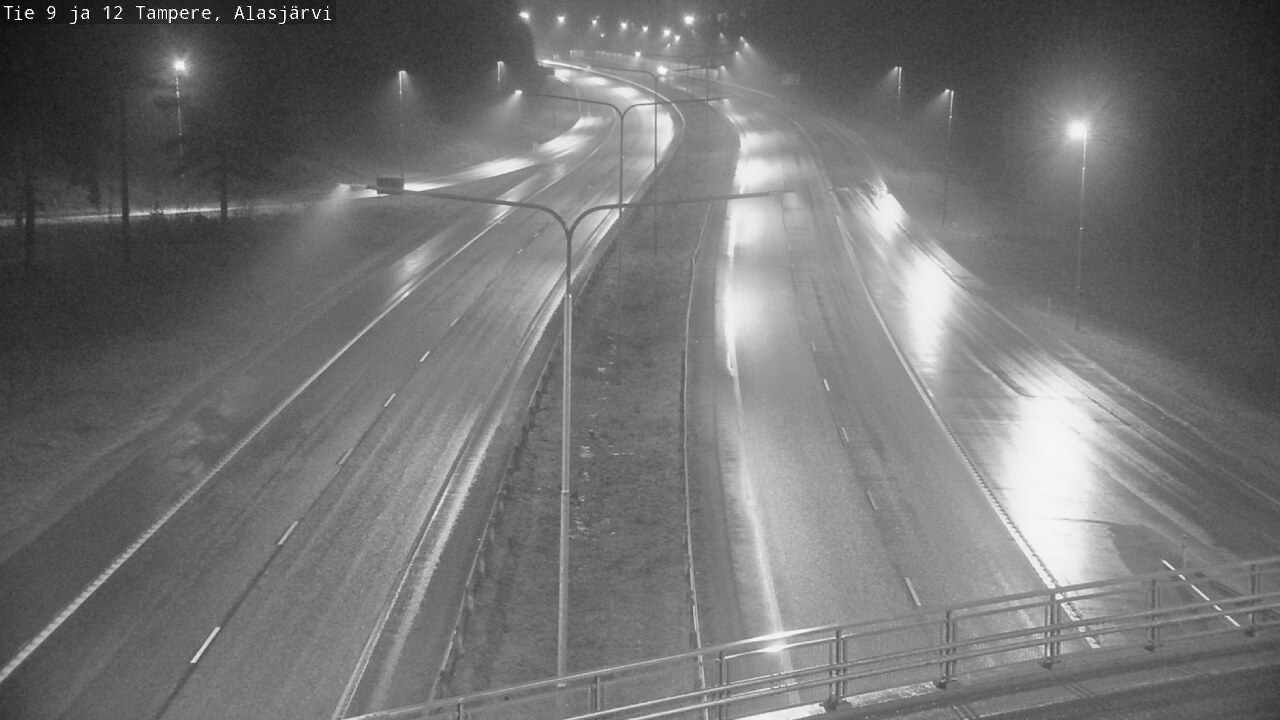 Weather Camera Image Road 12 Tampere, Alasjärvi, Tampere, Pirkanmaa