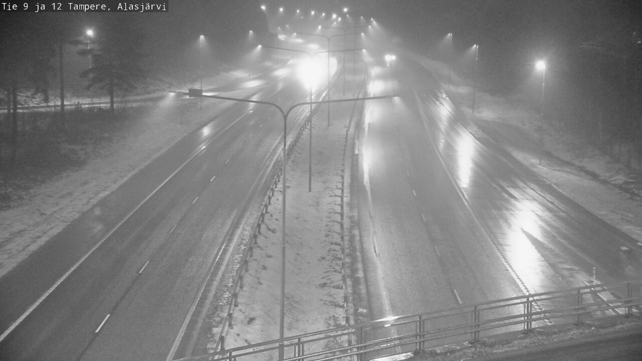 Weather Camera Image Väg 12 Tammerfors, Alasjärvi, Tampere, Pirkanmaa