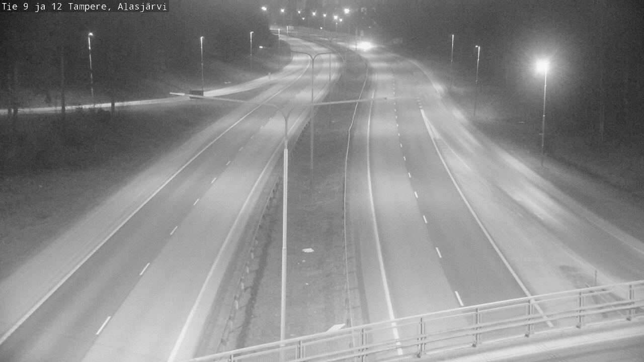 Weather Camera Image Road 12 Tampere, Alasjärvi, Tampere, Pirkanmaa