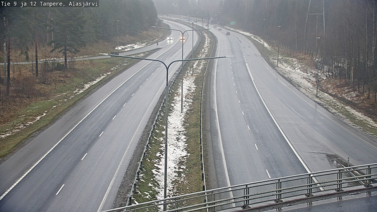 Weather Camera Image Road 12 Tampere, Alasjärvi, Tampere, Pirkanmaa