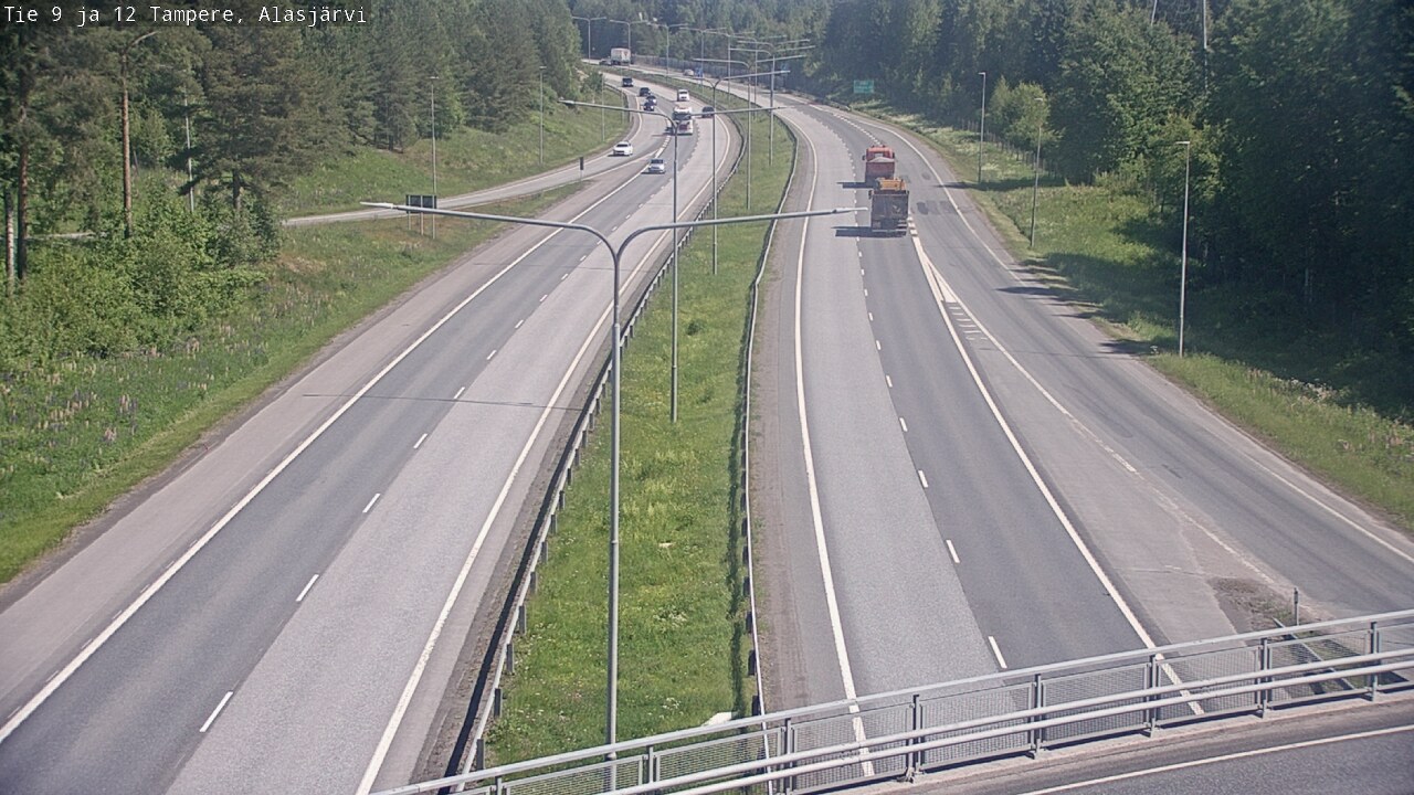 Kelikamerat Kuva Tie 12 Tampere, Alasjärvi, Tampere, Pirkanmaa