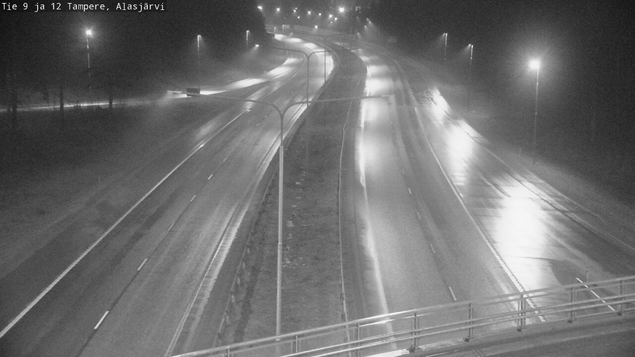 Weather Camera Image Road 12 Tampere, Alasjärvi, Tampere, Pirkanmaa