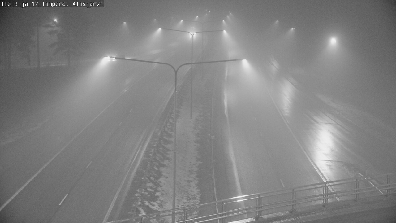 Weather Camera Image Väg 12 Tammerfors, Alasjärvi, Tampere, Pirkanmaa