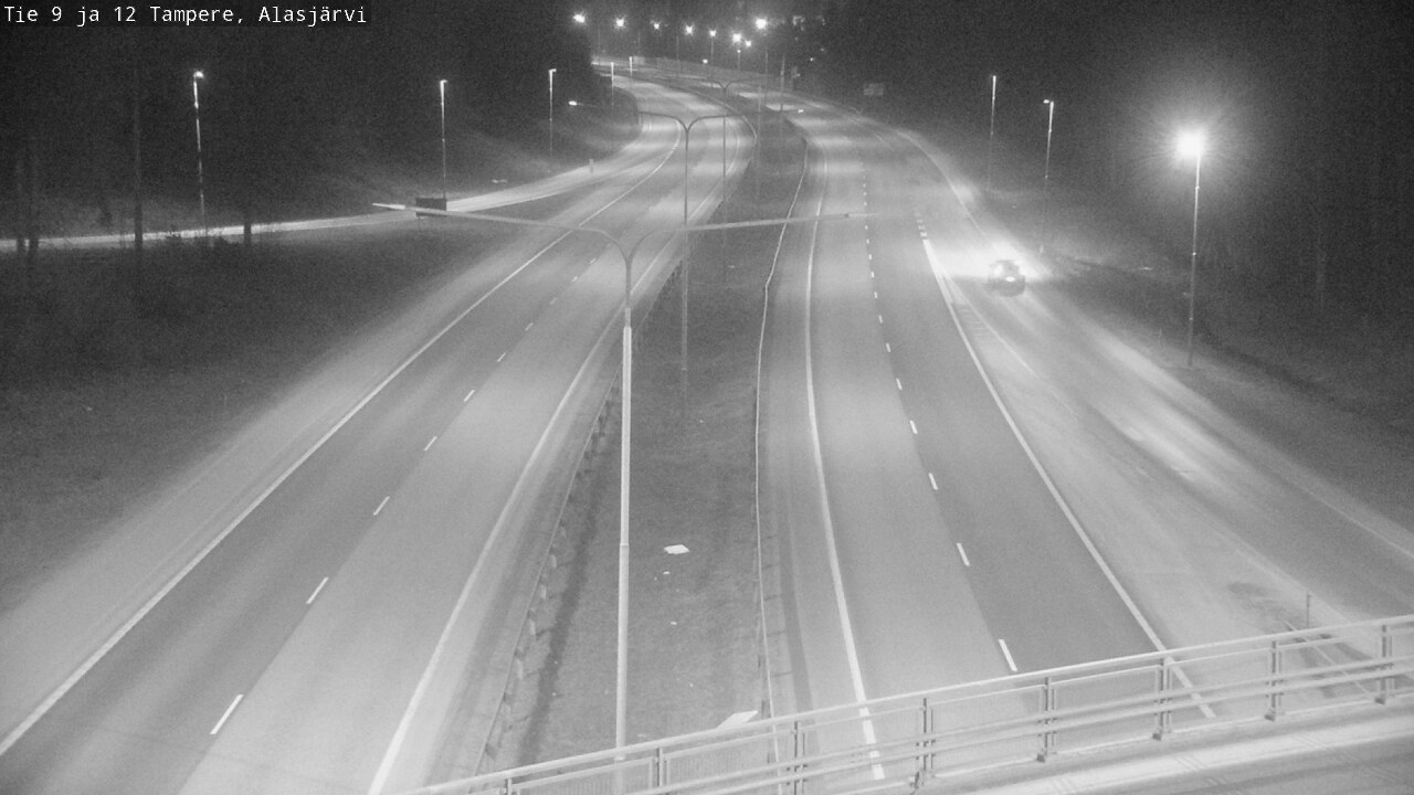 Weather Camera Image Väg 12 Tammerfors, Alasjärvi, Tampere, Pirkanmaa