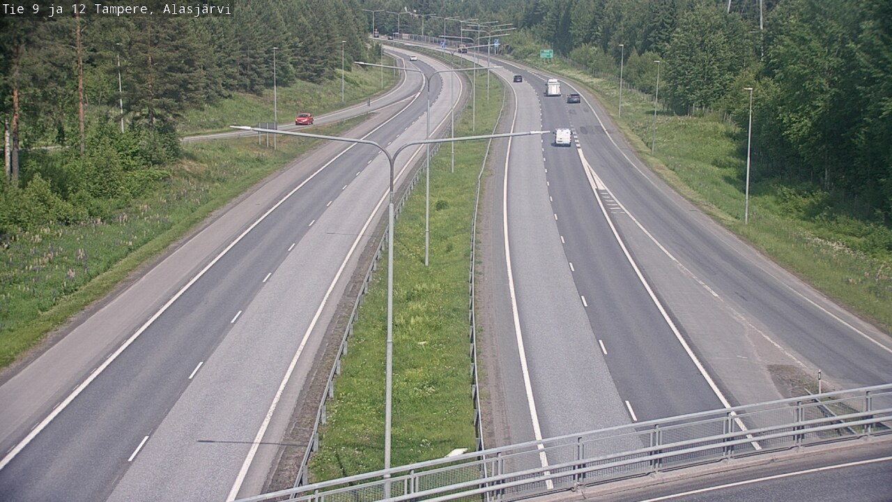 Kelikamerat Kuva Tie 12 Tampere, Alasjärvi, Tampere, Pirkanmaa