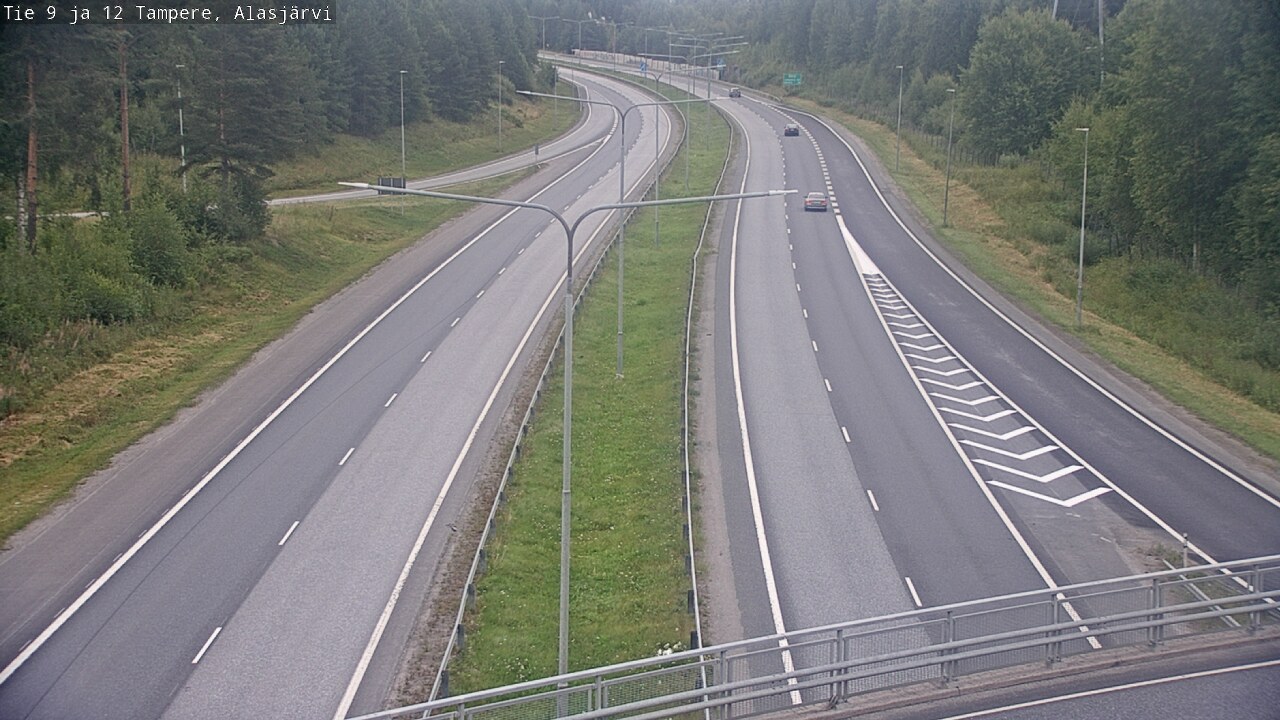 Weather Camera Image Road 12 Tampere, Alasjärvi, Tampere, Pirkanmaa