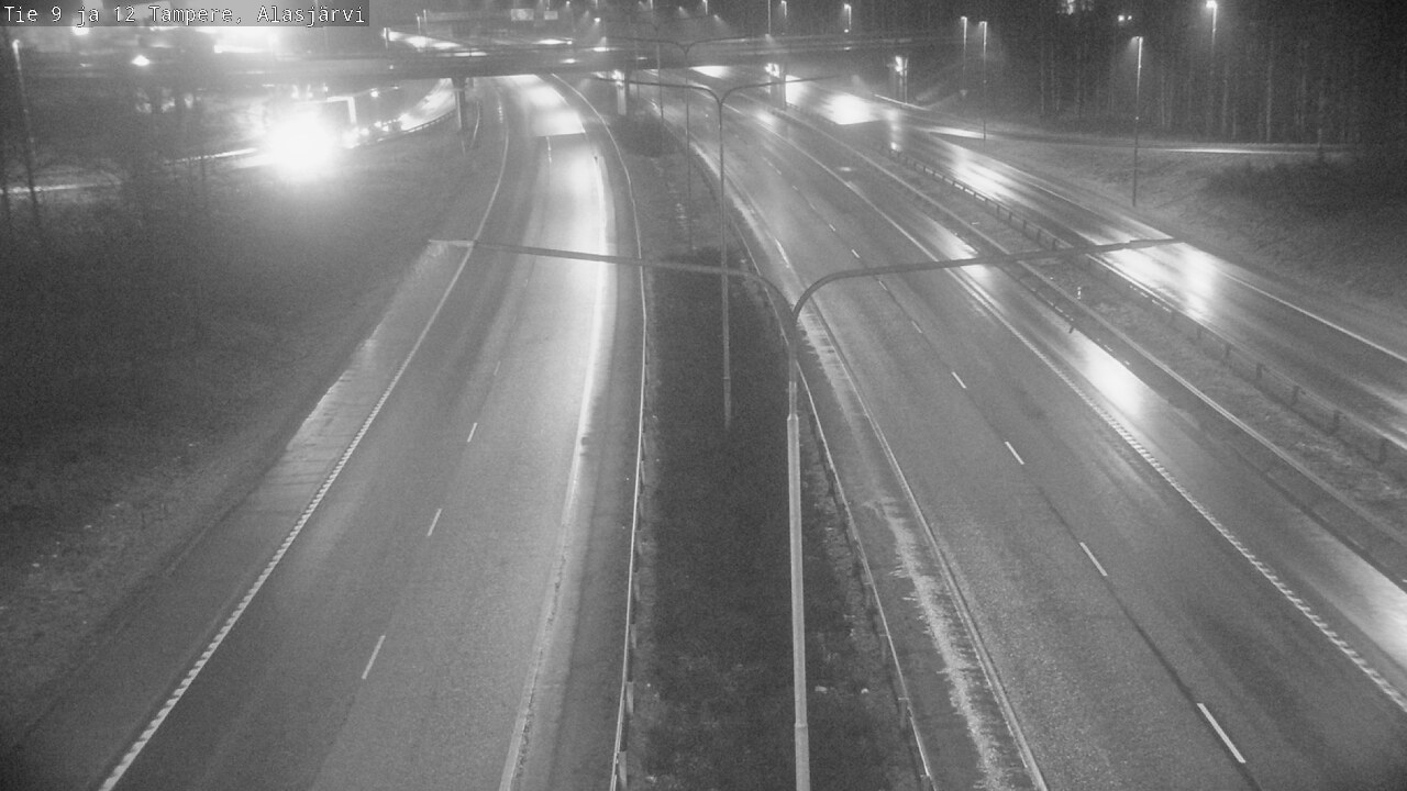 Weather Camera Image Road 12 Tampere, Alasjärvi, Tampere, Pirkanmaa