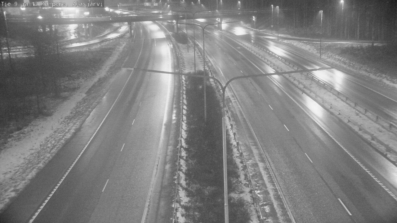 Weather Camera Image Väg 12 Tammerfors, Alasjärvi, Tampere, Pirkanmaa