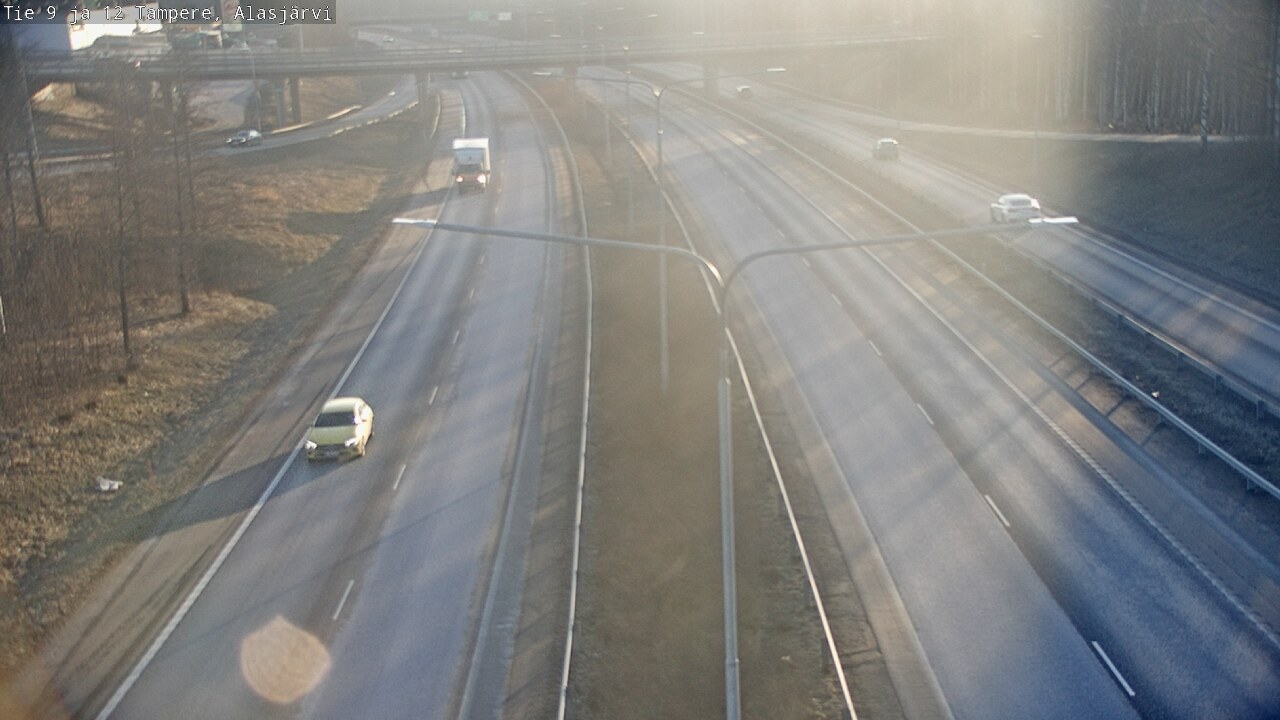 Weather Camera Image Road 12 Tampere, Alasjärvi, Tampere, Pirkanmaa