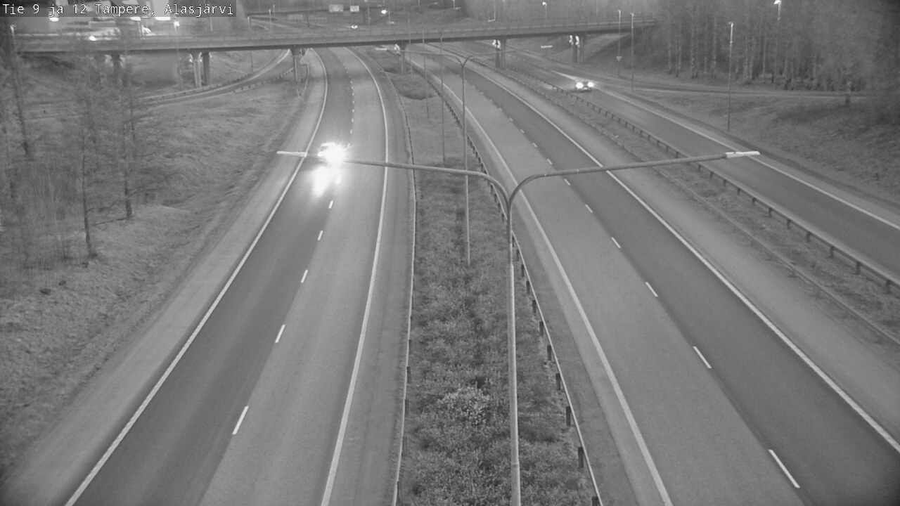 Weather Camera Image Road 12 Tampere, Alasjärvi, Tampere, Pirkanmaa