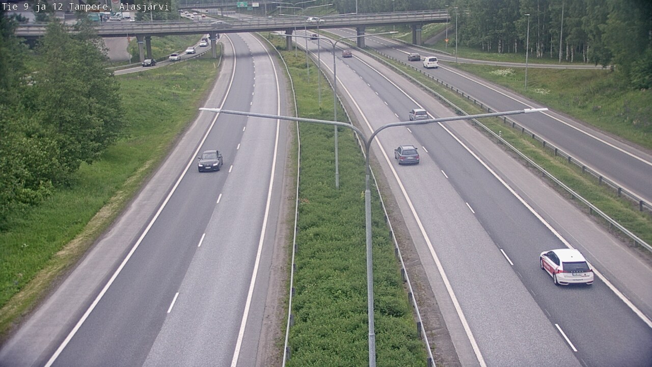Weather Camera Image Road 12 Tampere, Alasjärvi, Tampere, Pirkanmaa