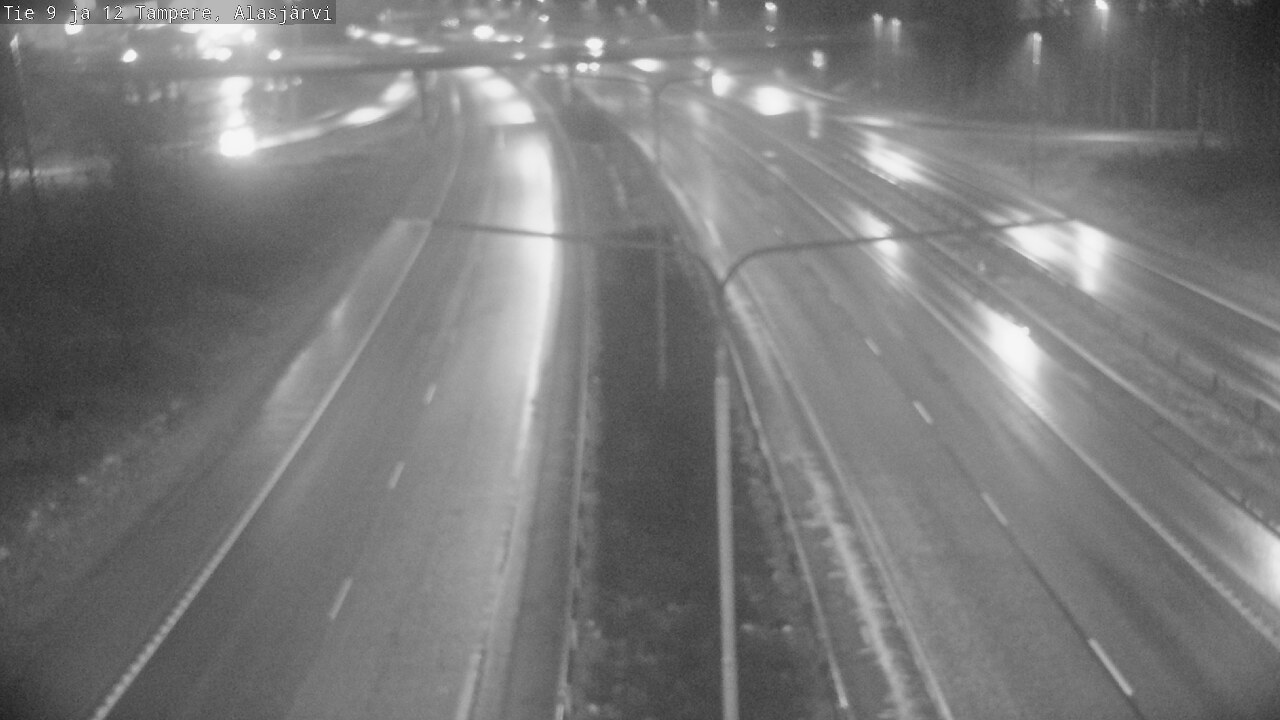 Weather Camera Image Road 12 Tampere, Alasjärvi, Tampere, Pirkanmaa