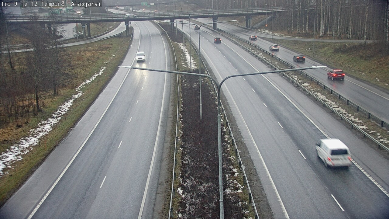 Weather Camera Image Road 12 Tampere, Alasjärvi, Tampere, Pirkanmaa