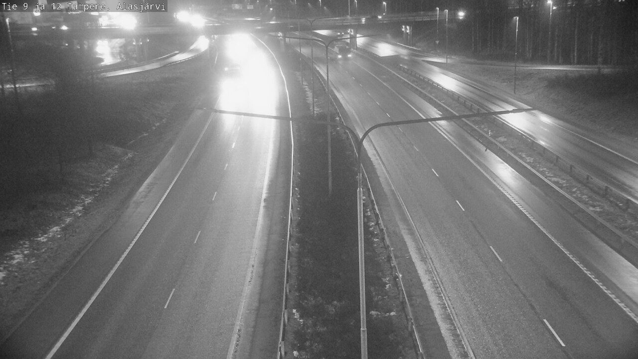 Weather Camera Image Road 12 Tampere, Alasjärvi, Tampere, Pirkanmaa