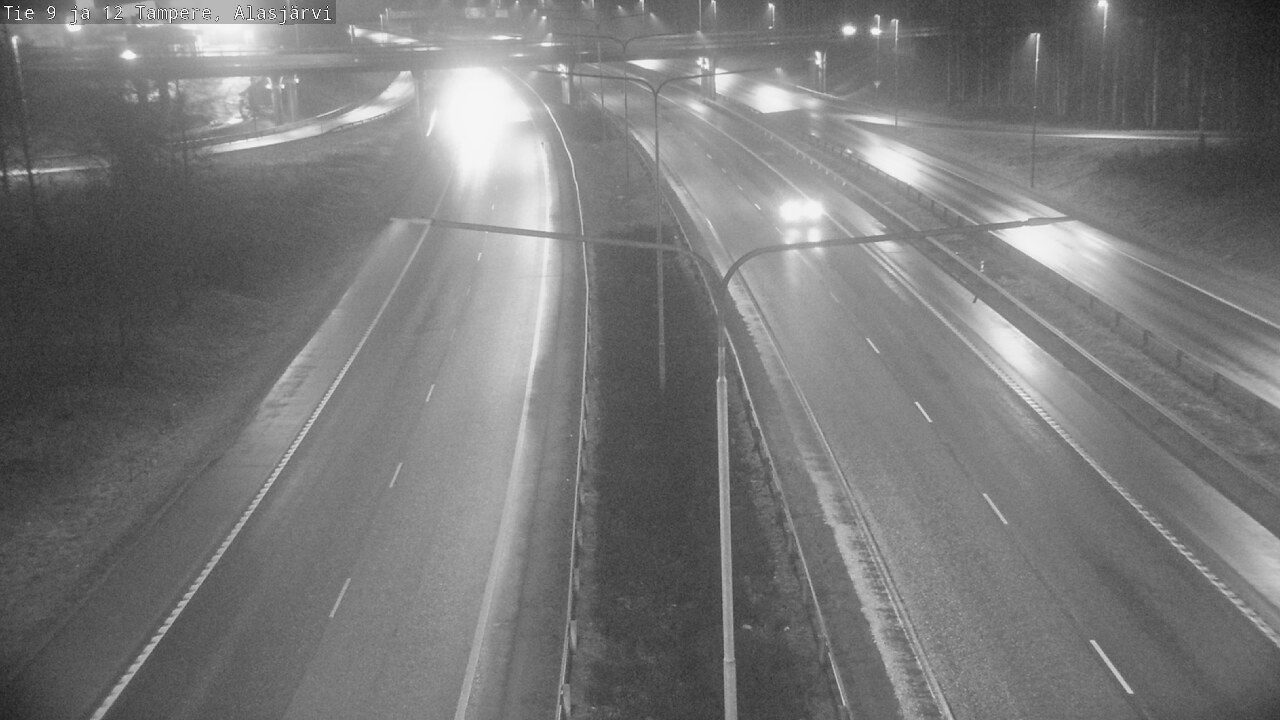 Weather Camera Image Road 12 Tampere, Alasjärvi, Tampere, Pirkanmaa
