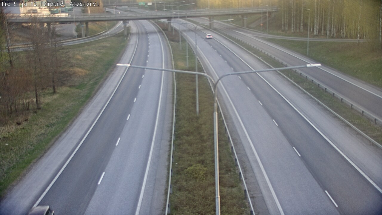 Weather Camera Image Road 12 Tampere, Alasjärvi, Tampere, Pirkanmaa