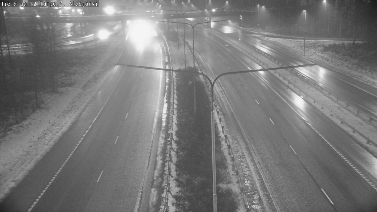 Weather Camera Image Väg 12 Tammerfors, Alasjärvi, Tampere, Pirkanmaa