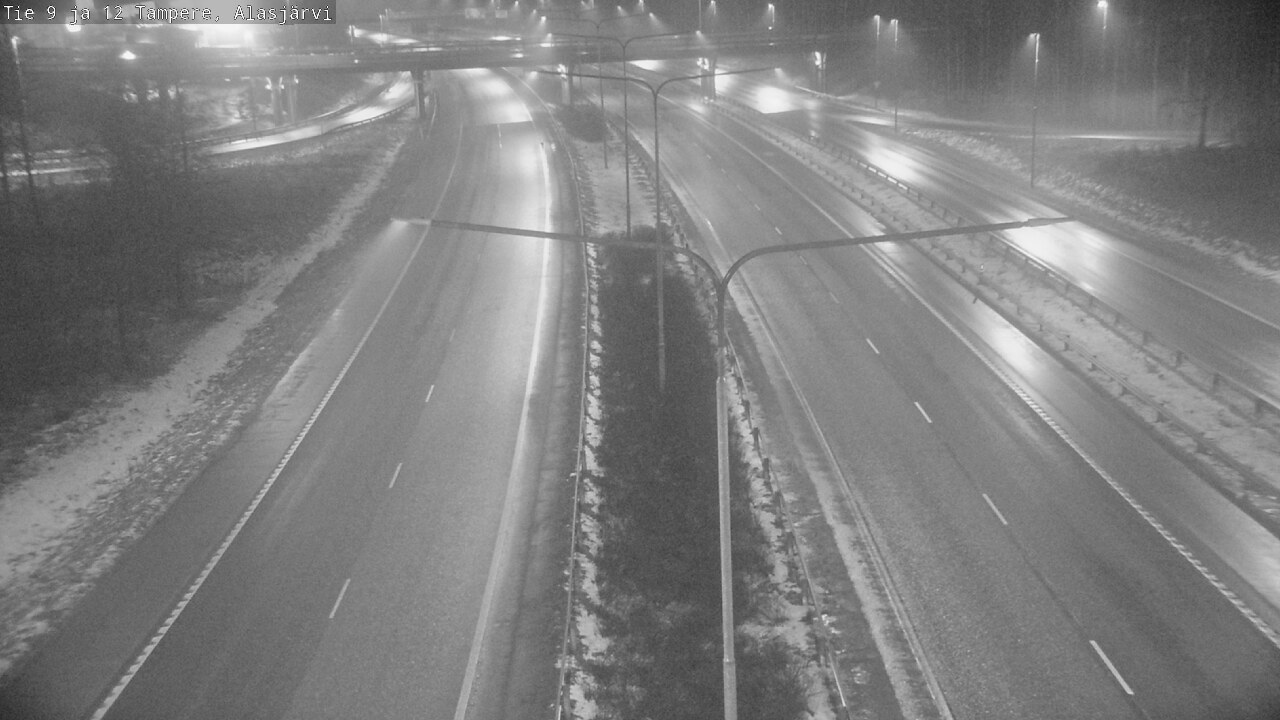 Weather Camera Image Väg 12 Tammerfors, Alasjärvi, Tampere, Pirkanmaa
