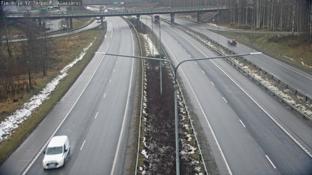 Weather Camera Image Road 12 Tampere, Alasjärvi, Tampere, Pirkanmaa