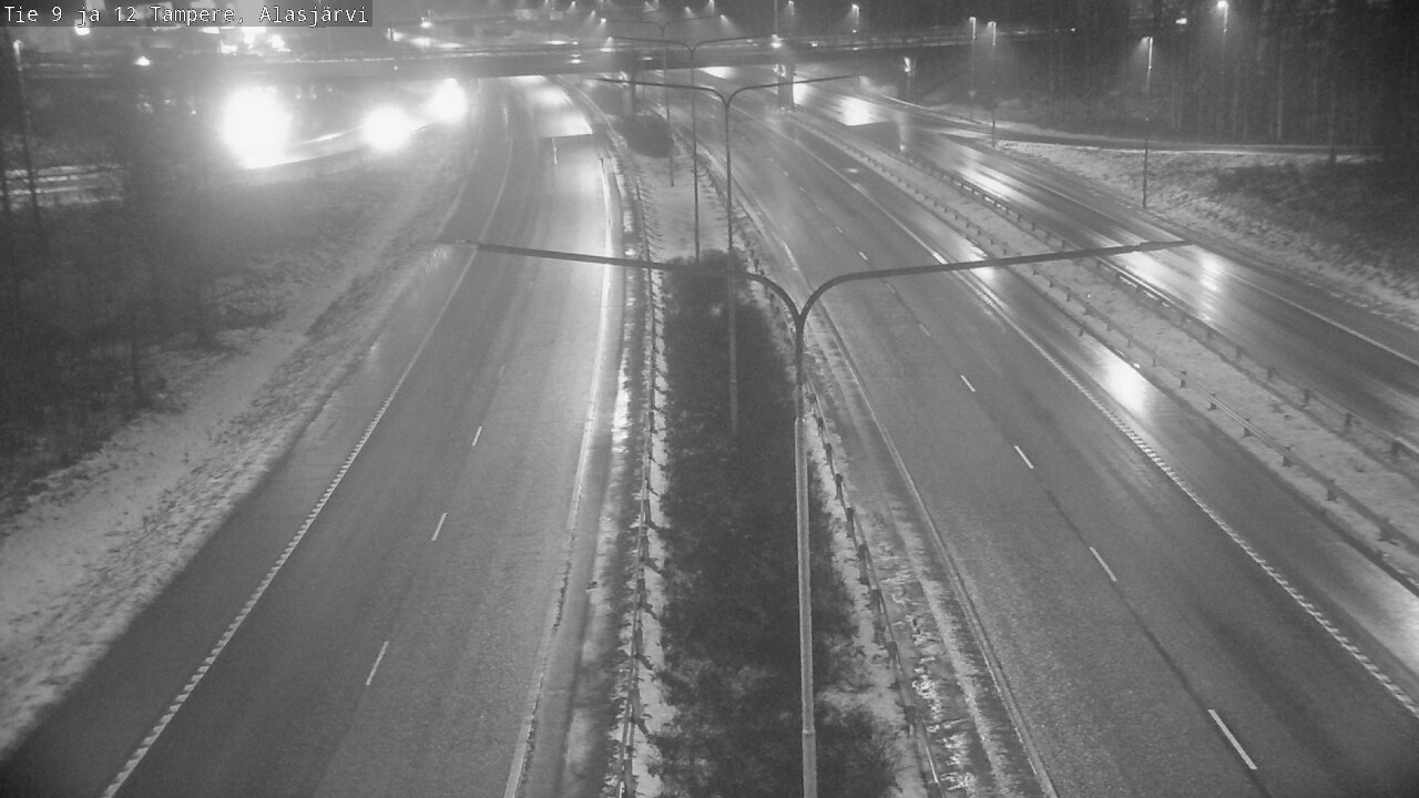 Weather Camera Image Väg 12 Tammerfors, Alasjärvi, Tampere, Pirkanmaa