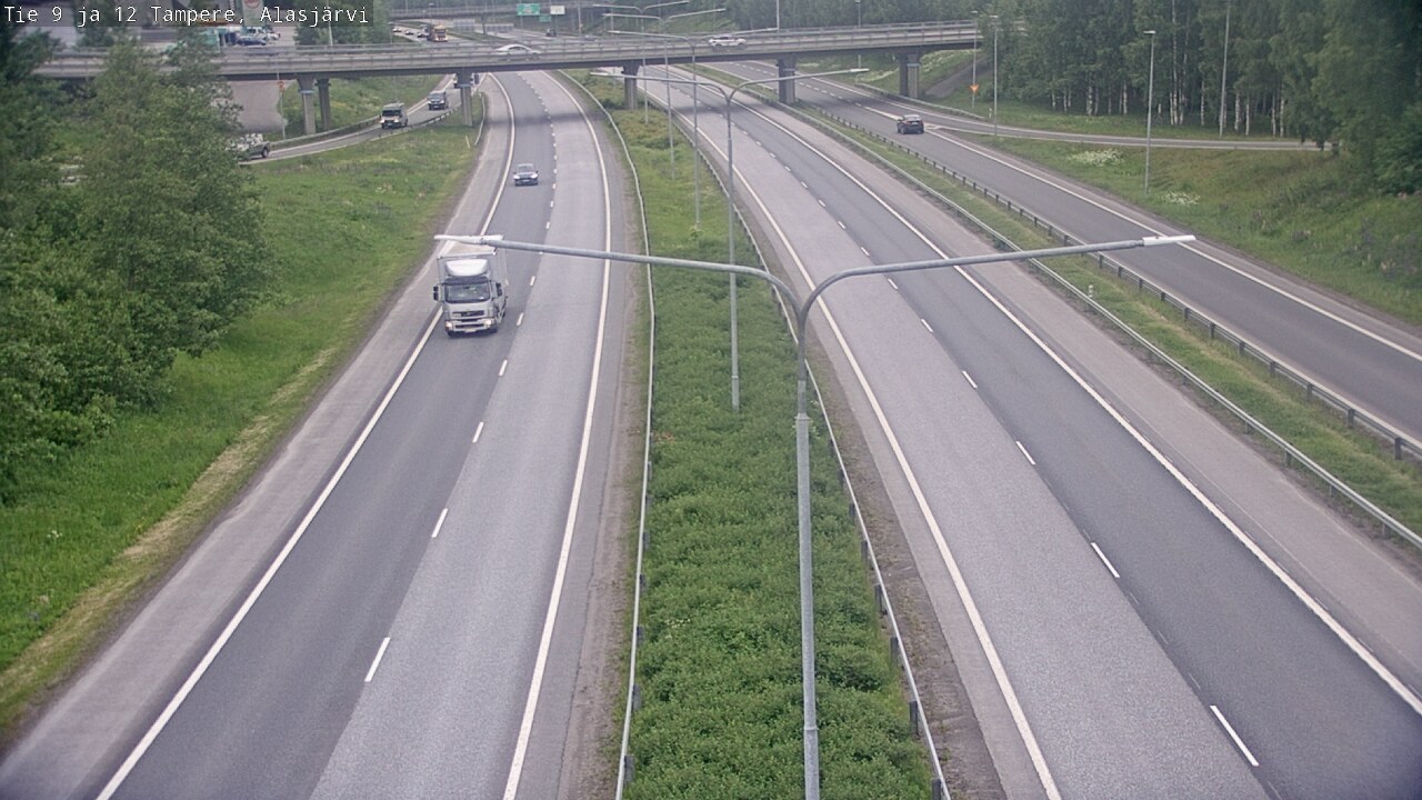 Weather Camera Image Road 12 Tampere, Alasjärvi, Tampere, Pirkanmaa