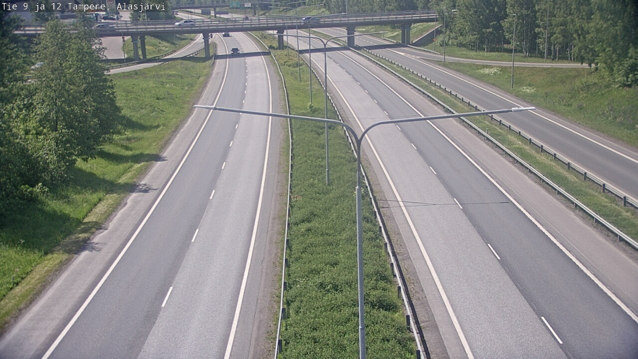Kelikamerat Kuva Tie 12 Tampere, Alasjärvi, Tampere, Pirkanmaa