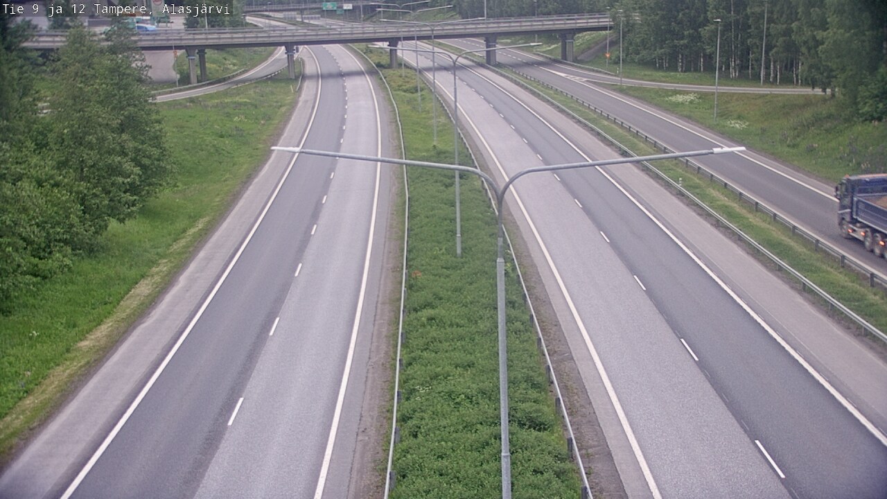 Kelikamerat Kuva Tie 12 Tampere, Alasjärvi, Tampere, Pirkanmaa