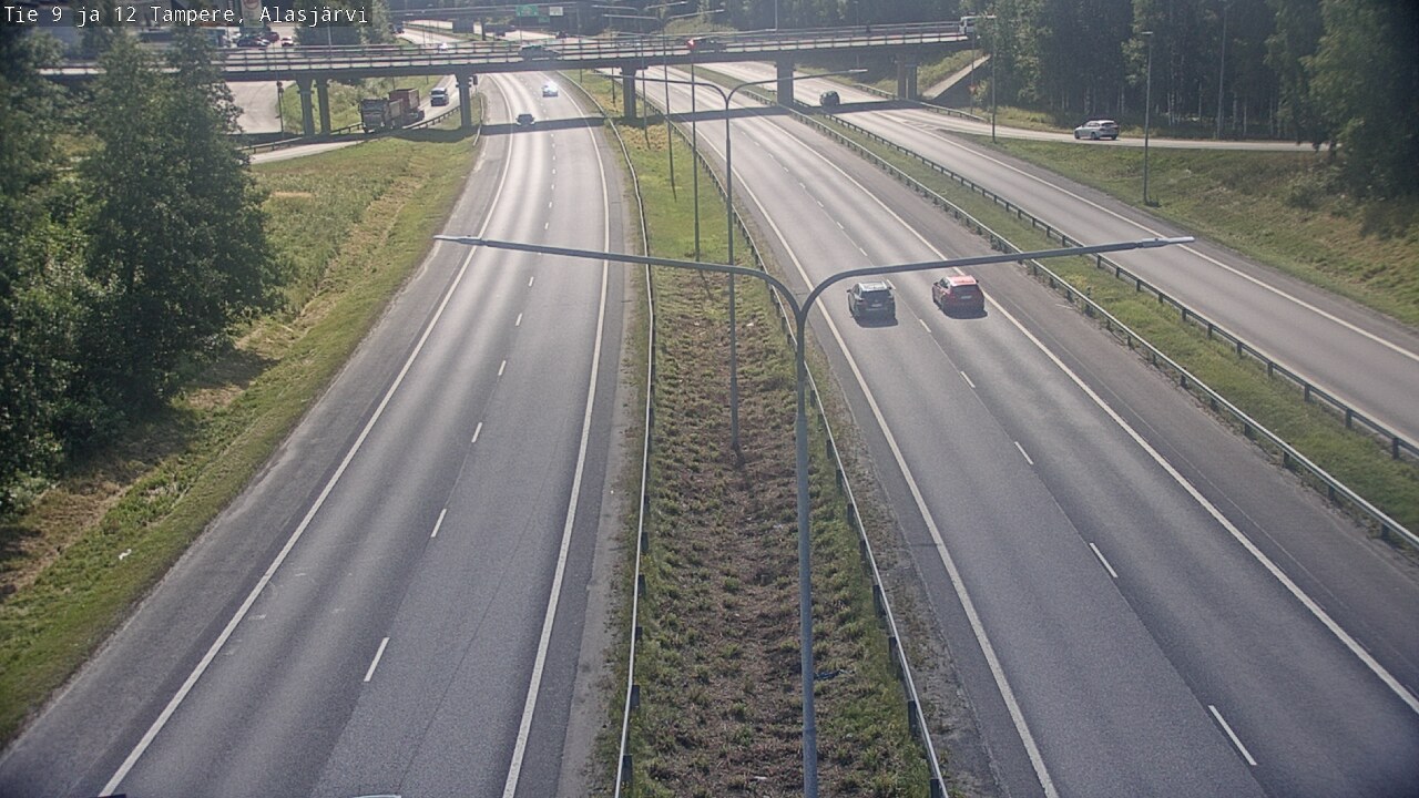 Kelikamerat Kuva Tie 12 Tampere, Alasjärvi, Tampere, Pirkanmaa
