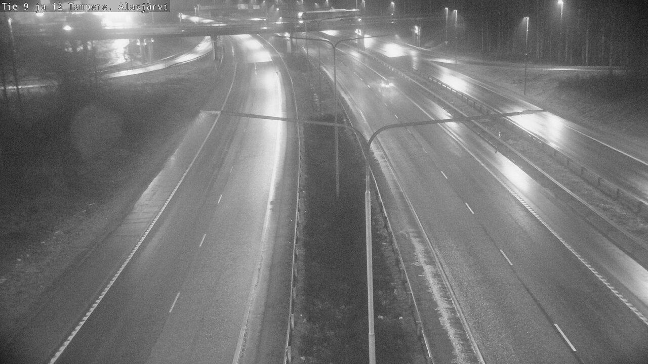 Weather Camera Image Road 12 Tampere, Alasjärvi, Tampere, Pirkanmaa