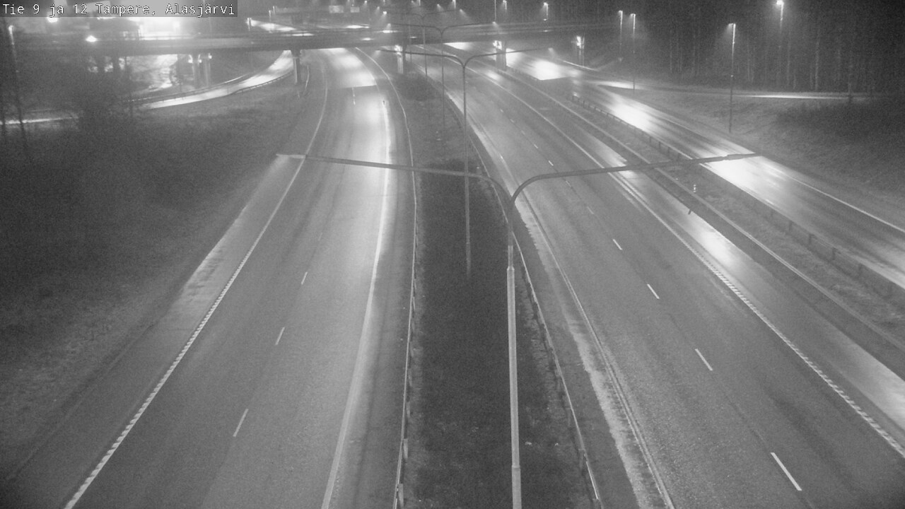Weather Camera Image Road 12 Tampere, Alasjärvi, Tampere, Pirkanmaa