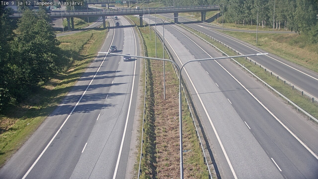 Kelikamerat Kuva Tie 12 Tampere, Alasjärvi, Tampere, Pirkanmaa