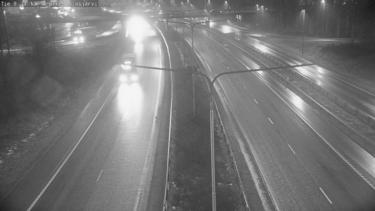 Weather Camera Image Road 12 Tampere, Alasjärvi, Tampere, Pirkanmaa