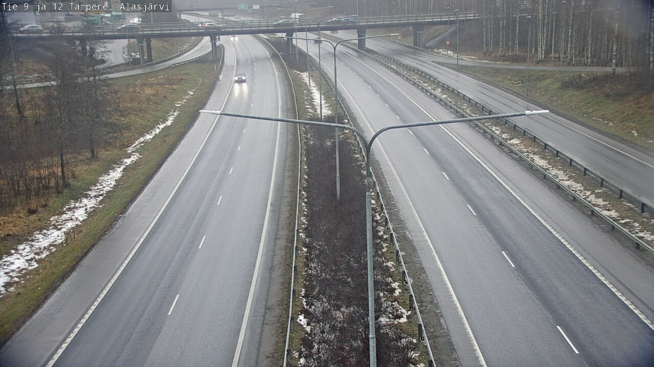 Weather Camera Image Road 12 Tampere, Alasjärvi, Tampere, Pirkanmaa