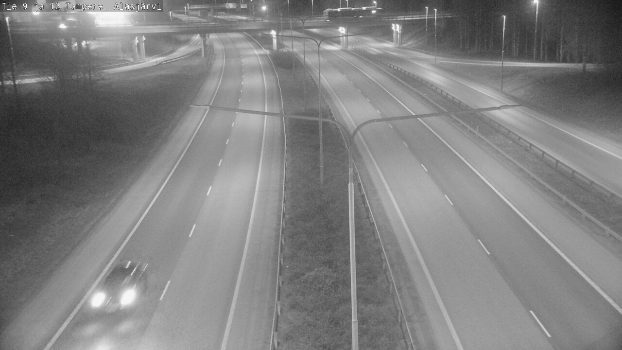 Weather Camera Image Road 12 Tampere, Alasjärvi, Tampere, Pirkanmaa