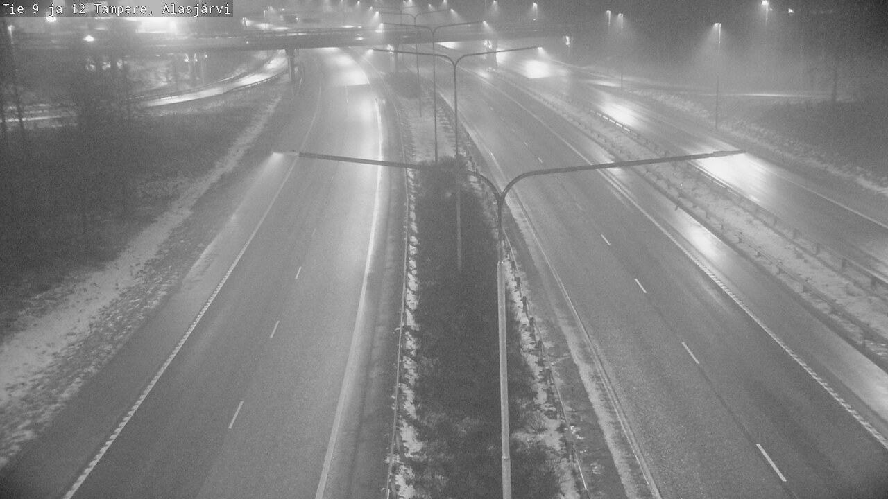 Weather Camera Image Väg 12 Tammerfors, Alasjärvi, Tampere, Pirkanmaa