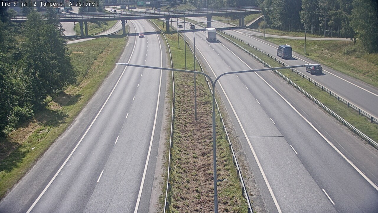 Kelikamerat Kuva Tie 12 Tampere, Alasjärvi, Tampere, Pirkanmaa