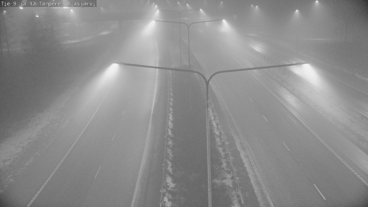 Weather Camera Image Väg 12 Tammerfors, Alasjärvi, Tampere, Pirkanmaa