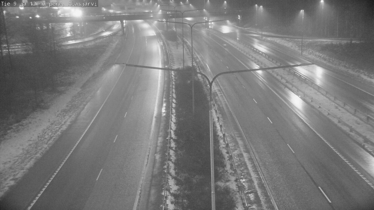 Weather Camera Image Väg 12 Tammerfors, Alasjärvi, Tampere, Pirkanmaa