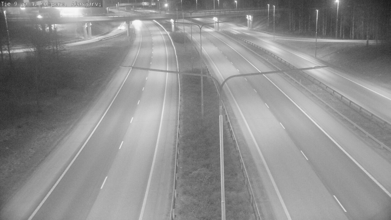 Weather Camera Image Väg 12 Tammerfors, Alasjärvi, Tampere, Pirkanmaa