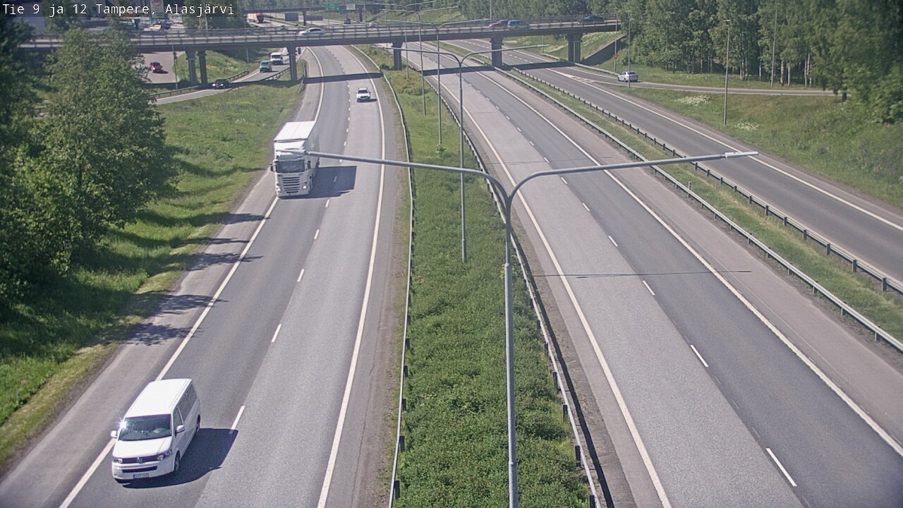 Kelikamerat Kuva Tie 12 Tampere, Alasjärvi, Tampere, Pirkanmaa