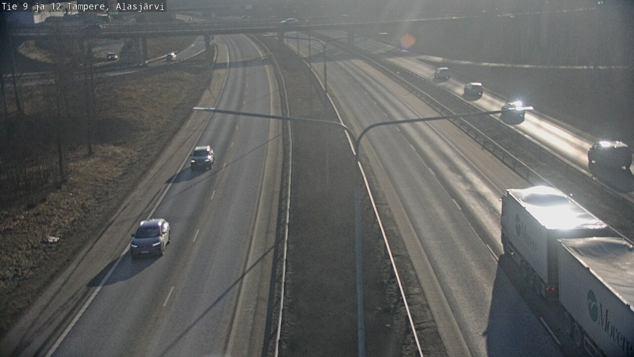 Kelikamerat Kuva Tie 12 Tampere, Alasjärvi, Tampere, Pirkanmaa