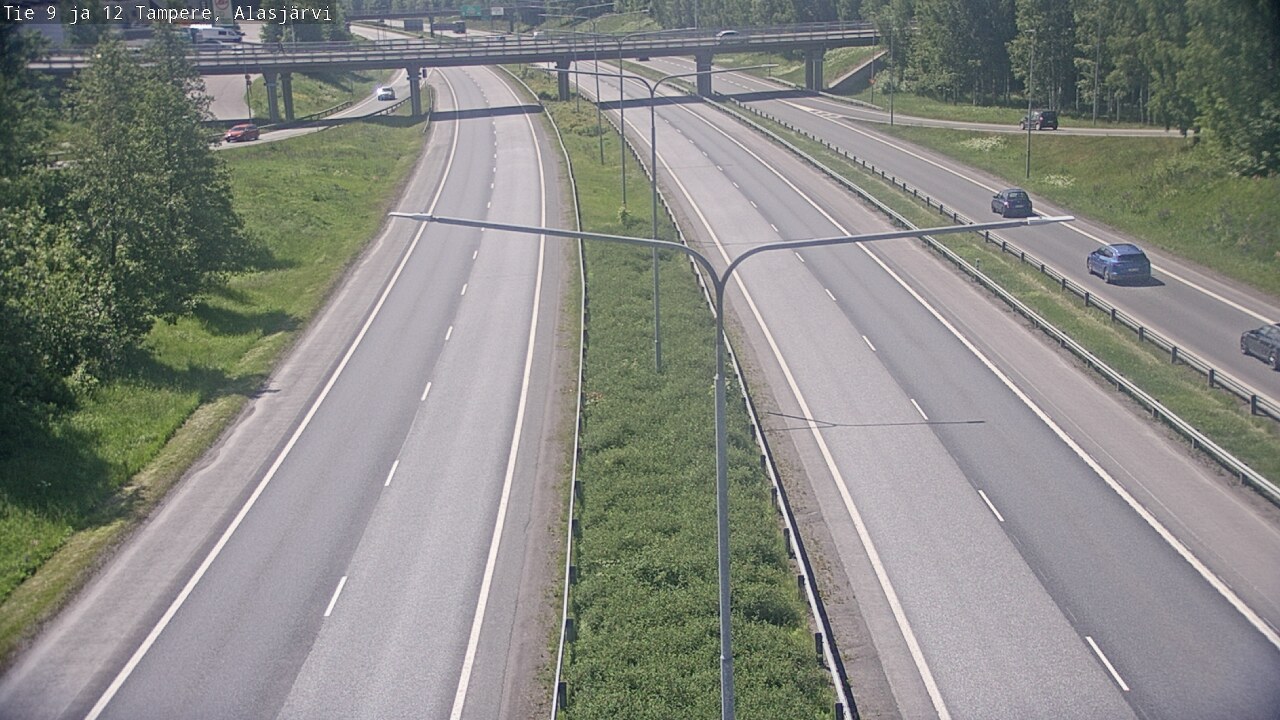 Kelikamerat Kuva Tie 12 Tampere, Alasjärvi, Tampere, Pirkanmaa