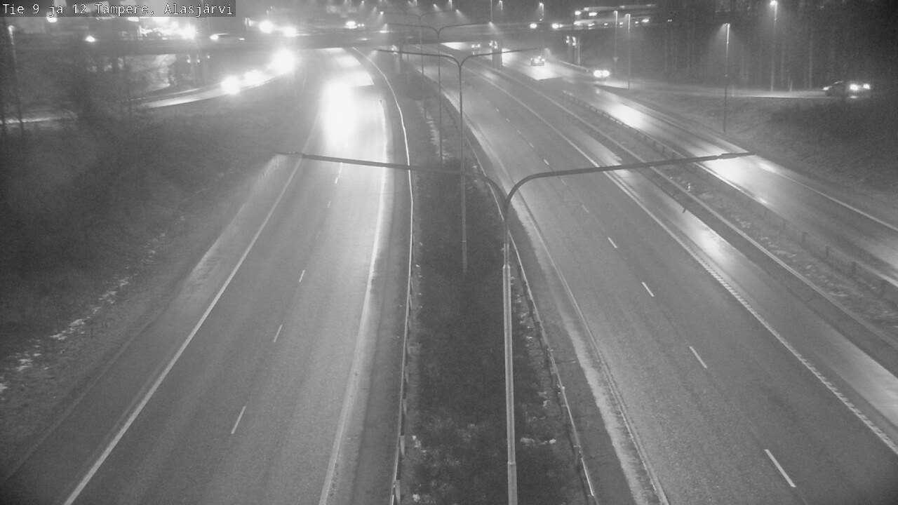 Weather Camera Image Road 12 Tampere, Alasjärvi, Tampere, Pirkanmaa